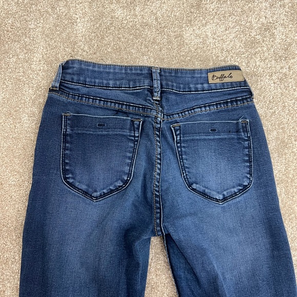 BUFFALO David Bitton FAYE Mid Rise Skinny Jeans Size 25L - Picture 4 of 12